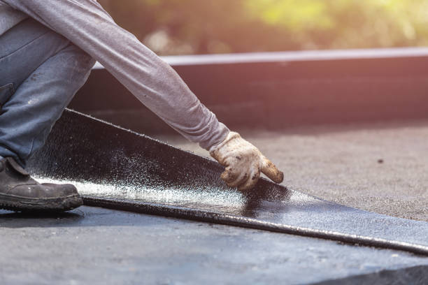 Professional Foundation Crack Repair technician working in Stockbridge, MI